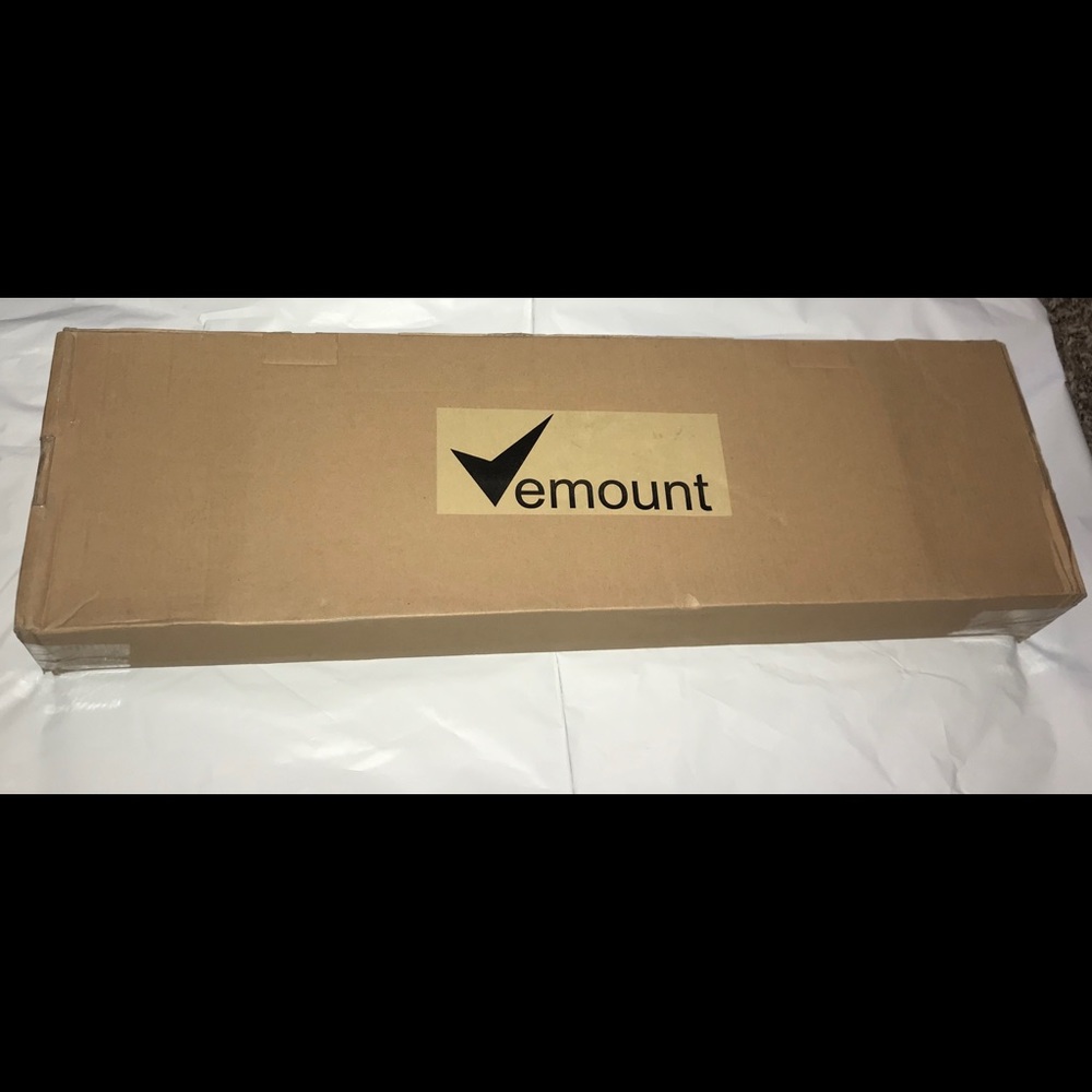 Vemount Corner TV Wall Mount Bracket Full Motion
